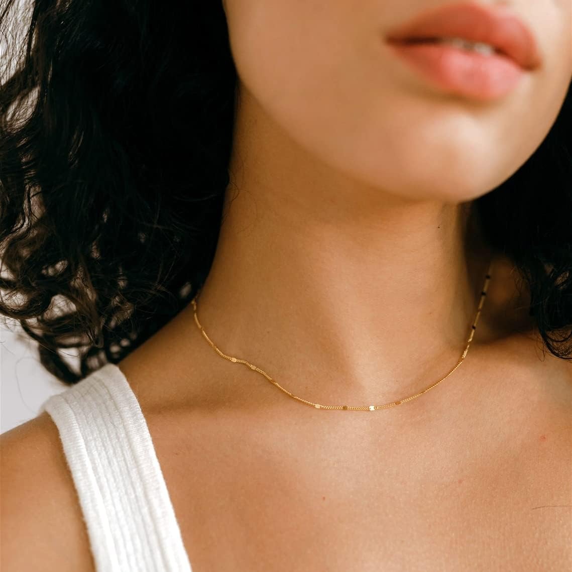 K Gold/Silver Plated Satellite - Birth Flower Necklace review and price